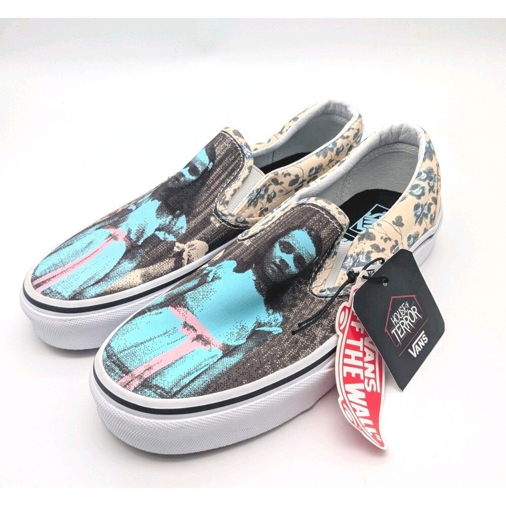 New VANS House Of Terror x Slip On 'The Shining Terror Shoes Men's 5.5 Women's 7